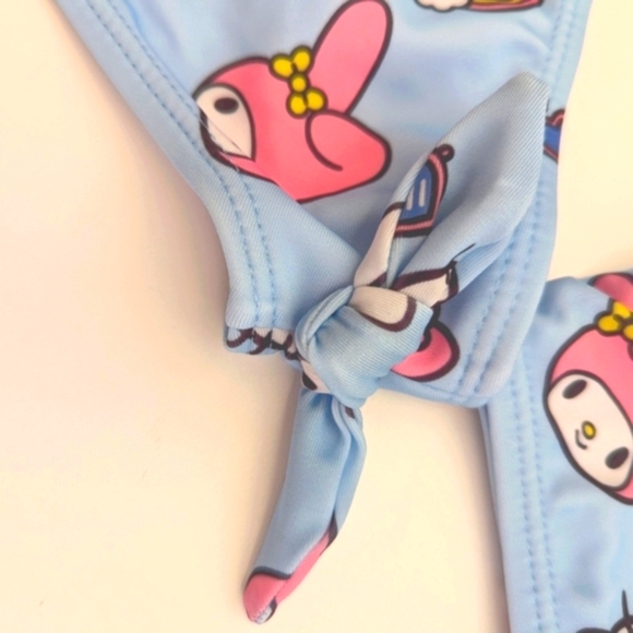 🔷NWOT Hello Kitty & Friends Girls (Small/6) Bikini/2 Piece Bathing/Swim Suit - Picture 2 of 16
